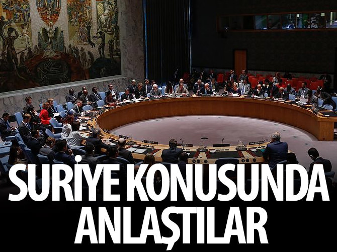 Suriye'nin geleceği konusunda anlaştılar