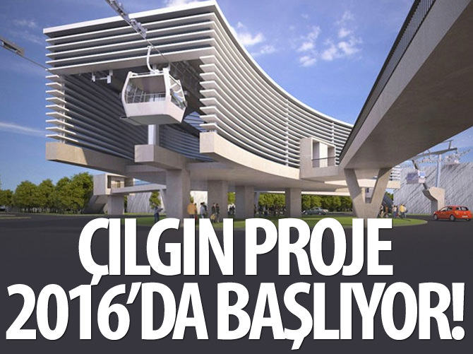 Mecidiyeköy-Çamlıca teleferik hattı başlıyor
