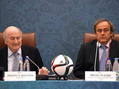 Blatter ve Platini'ye şok ceza!