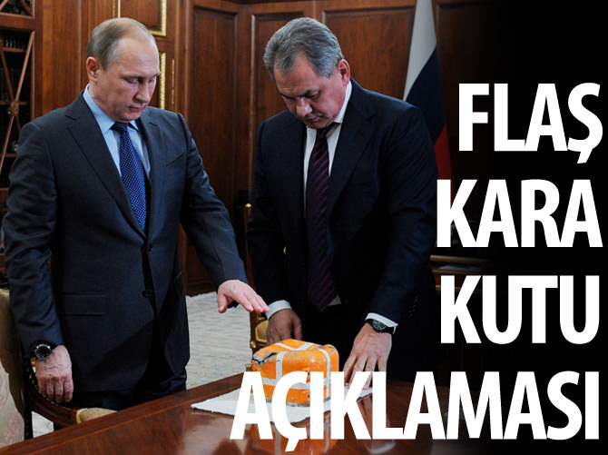 Rusya'dan flaş kara kutu açıklaması