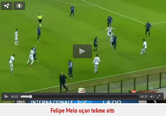 Attığı tekmenin cezası ağır oldu! - 1