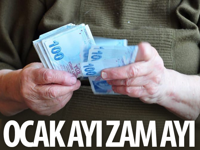 Ocak ayı tüm çalışanlar için zam ayı olacak