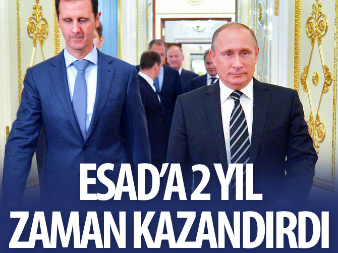 Rusya, Esad’a yaklaşık 2 yıl zaman kazandırdı!
