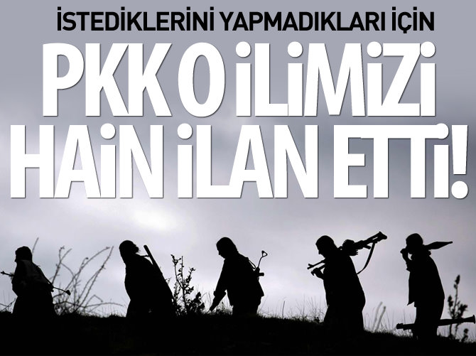 PKK Batman'ı hain ilan etti