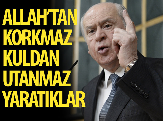 Bahçeli'den hükümete açık çek!