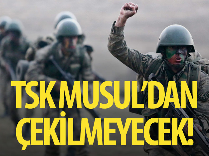 "Türk askeri Başika'da kalacak"