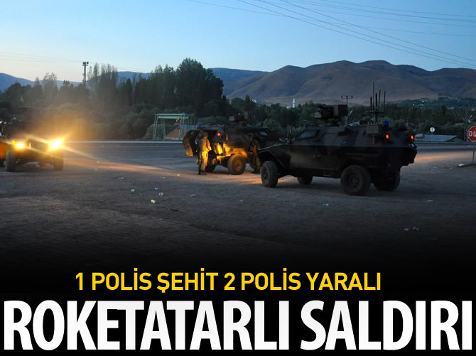 Şırnak'ta 1 polis şehit, 2 polis yaralı