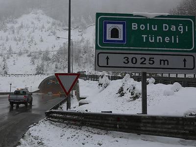 Bolu Dağı Tüneli 8 saat trafiğe kapatılacak