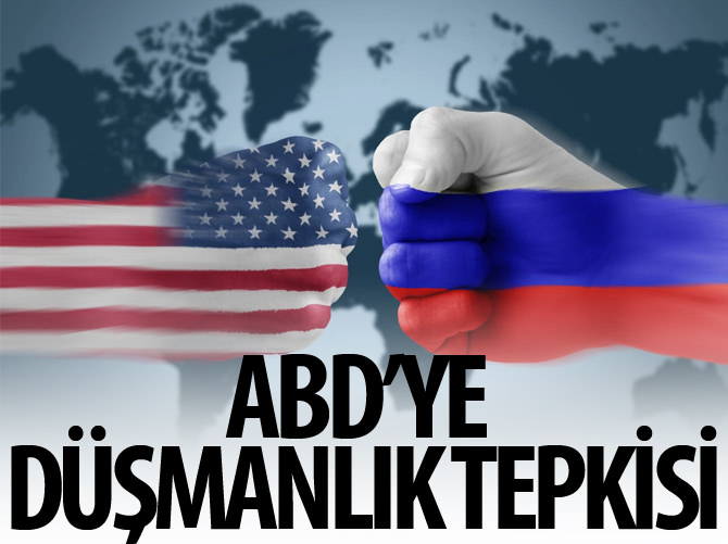 Rusya'dan ABD'ye düşmanlık tepkisi