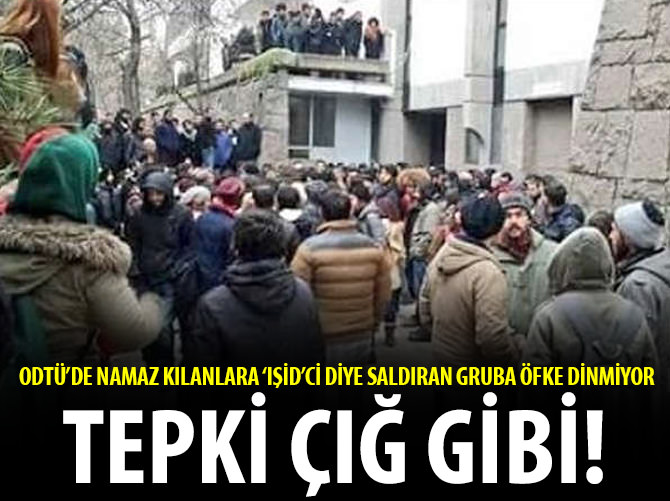 ODTÜ yönetimine büyük tepki!