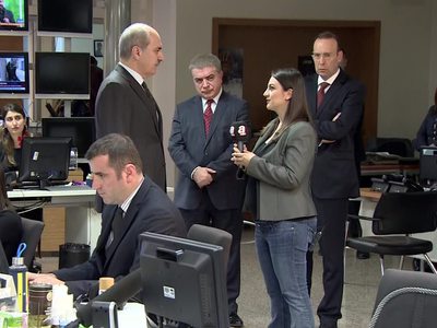 Kurtulmuş’tan A Haber’e destek ziyareti