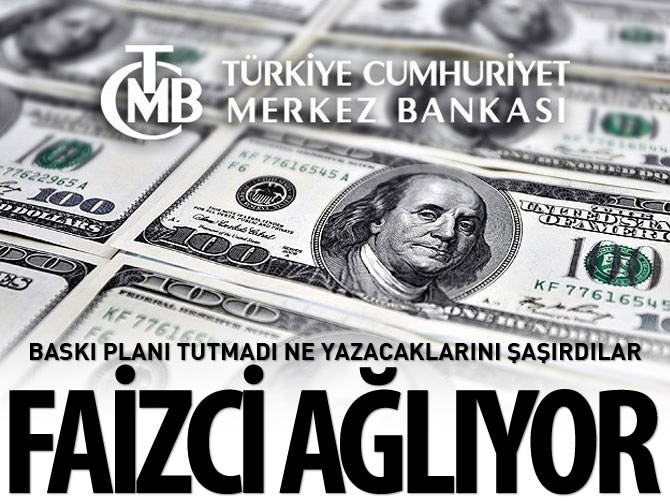 Faizci ağlıyor