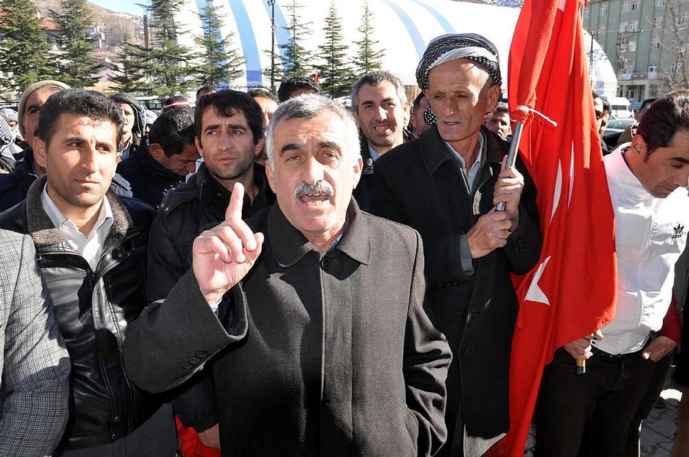 Hainlere halk tepkisi: 'Türk-Kürt kardeştir, PKK kalleştir' - 1