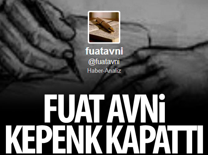 Fuat Avni kepenk kapattı