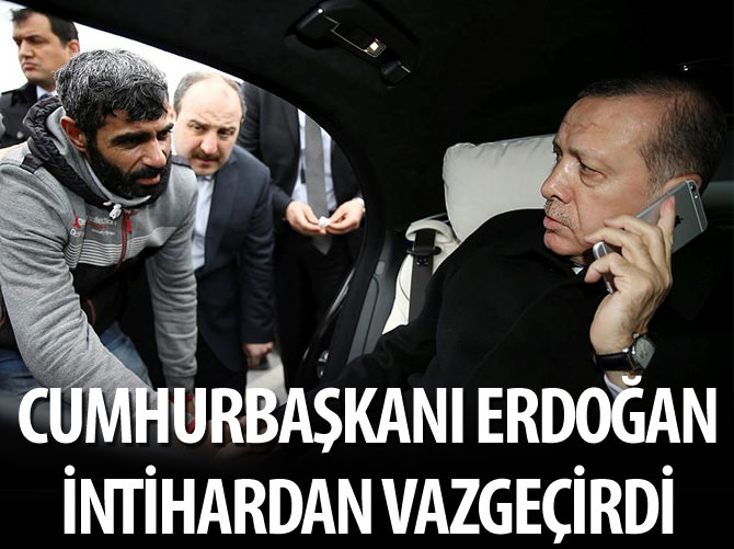 Cumhurbaşkanı Erdoğan intihardan vazgeçirdi