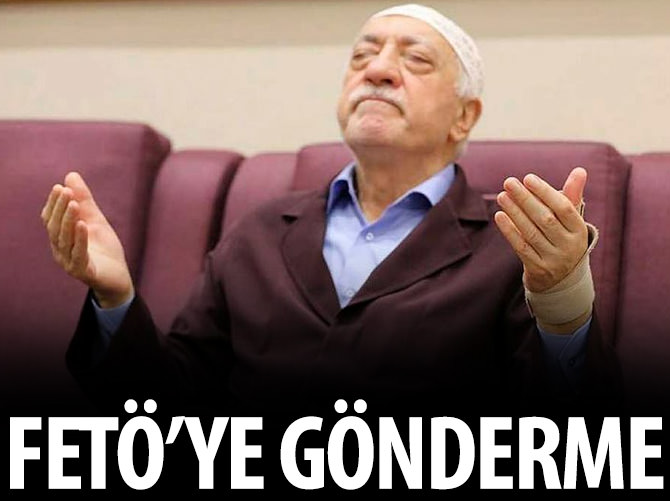 Gülen’e kuşlu gönderme