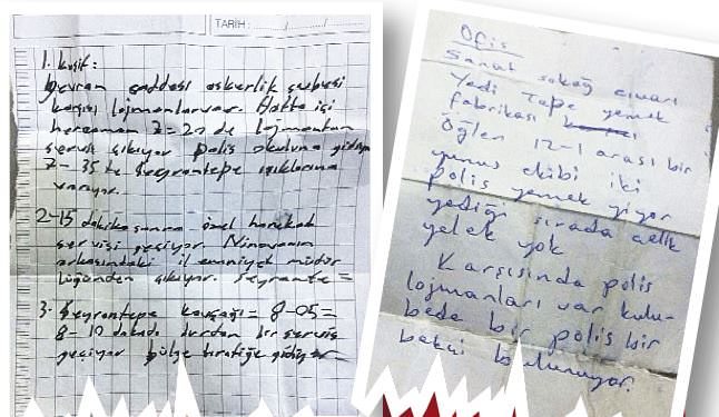 Teröristlerin cebinden çıkan notlar şoke etti! - 1
