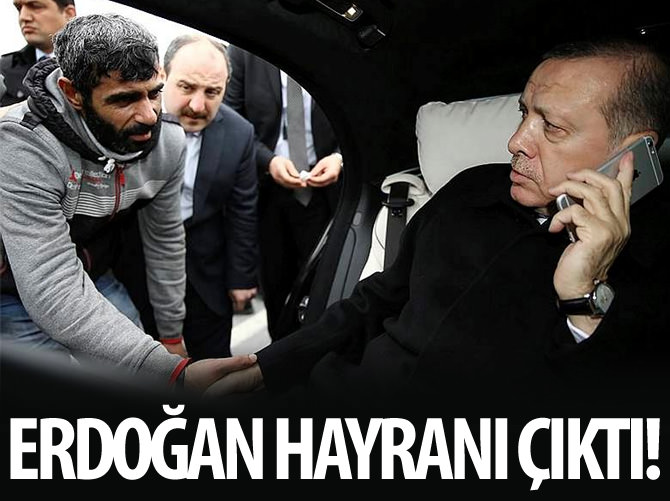 Erdoğan'ın intihardan vazgeçirdiği kişi hayranı çıktı
