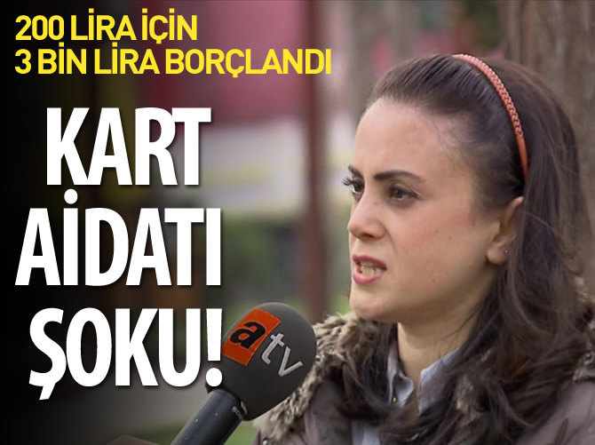 Bankadan 200 lira istedi, 3 bin lira borçlandı