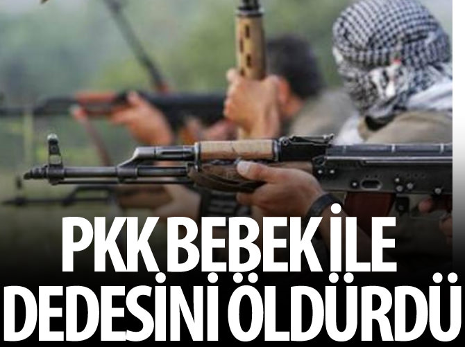 Teröristler 3 aylık bebek ile dedesini öldürdü