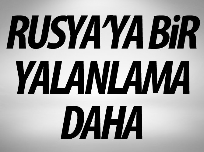 IKBY'den 'Rusya'nın DAEŞ iddiasına' yalanlama