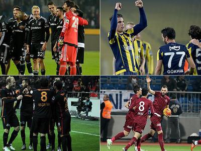 Süper Lig'de sezonun ilk yarısı tamamlandı