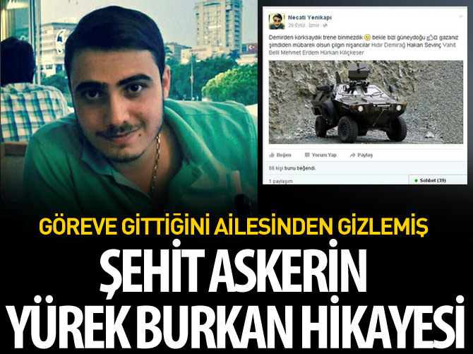Şehit askerin hikayesi yürekleri burktu