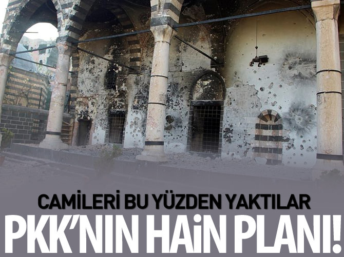 PKK camileri bu yüzden yaktı!