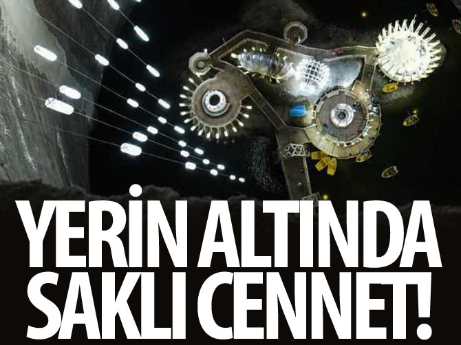Böyle bir yeri ilk kez göreceksiniz!