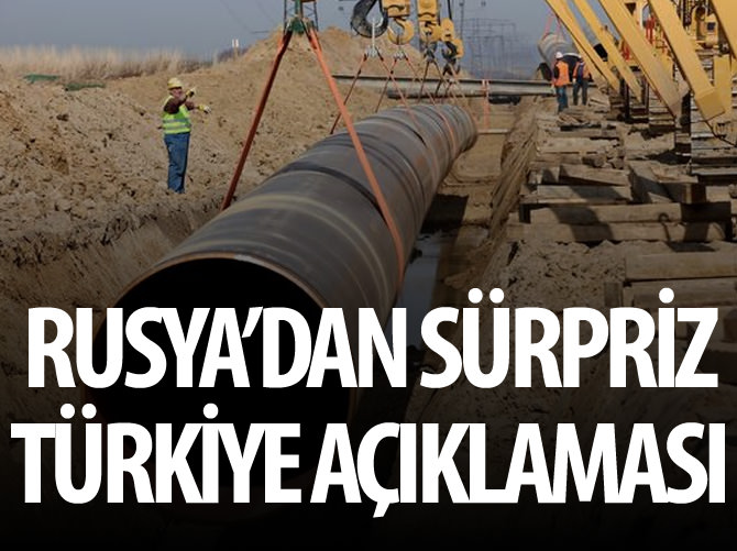 Rusya'dan Türk Akımı Projesi yeniden başlayabilir sinyali