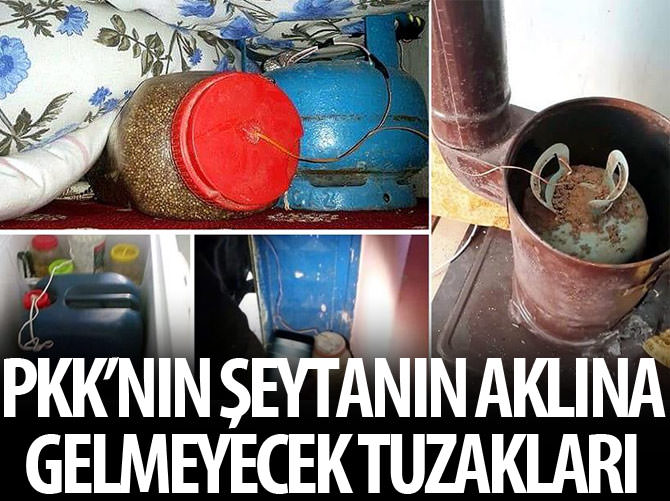 PKK'ın hain tuzakları