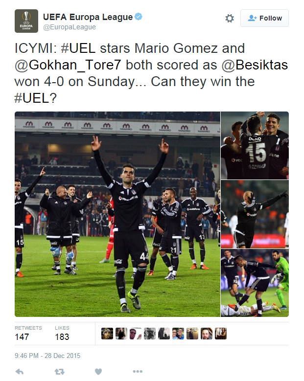 UEFA'dan Beşiktaş skandalı! - 1