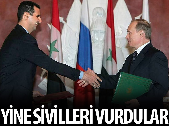 Rus jetleri Lazkiye'de kadın ve çocukları vurdu: 6 ölü
