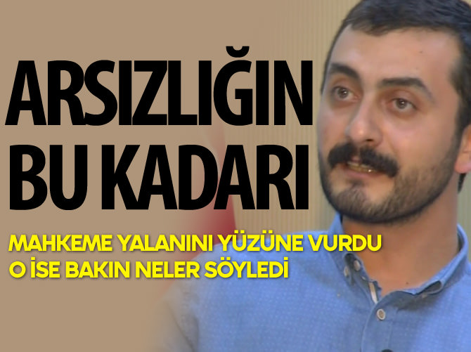 Eren Erdem arsızlıkta çığır açtı