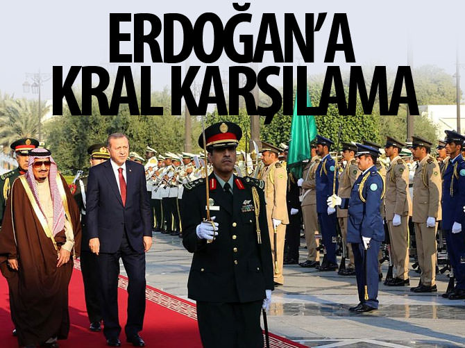 Cumhurbaşkanı Erdoğan Suudi Arabistan'da