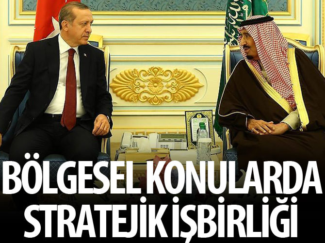 Suudi Arabistan ile stratejik iş birliği