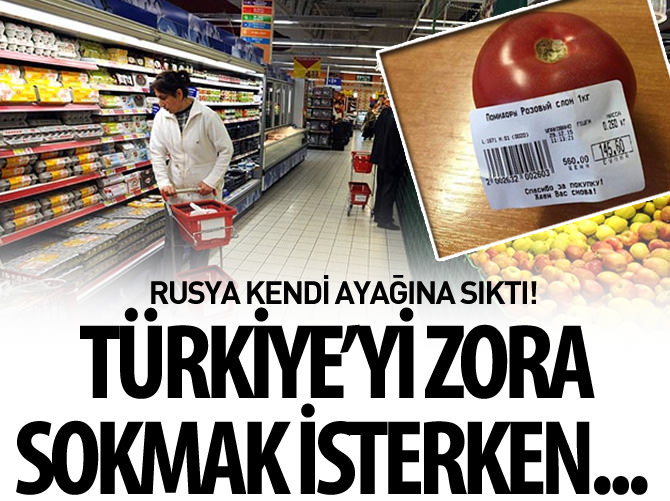 Rusya'da domatesin tanesi 6 TL