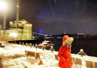 İstanbul'da ulaşıma kar engeli