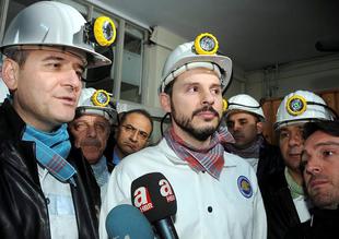 Albayrak ve Soylu, yeni yıla maden ocağında girdi