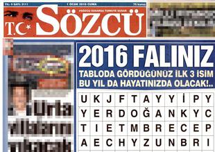 Sözcü'den Cumhurbaşkanı Erdoğan'a yine hakaret