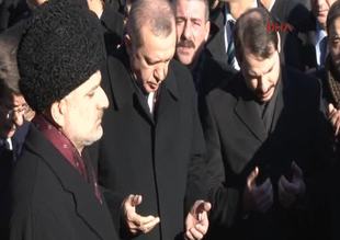 Erdoğan, Karakaya için Kur'an okudu