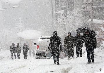 Meteorolojiden kuvvetli kar yağışı uyarısı