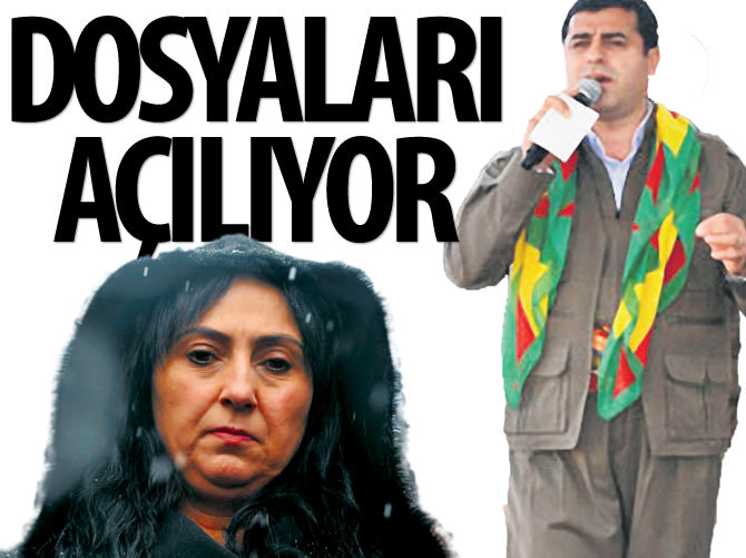 Selahattin Demirtaş ve Figen Yüksekdağ'ın dosyaları açılıyor