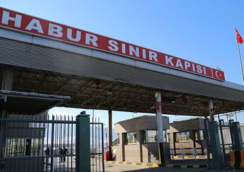 Habur Sınır Kapısı'ndan geçişler başladı