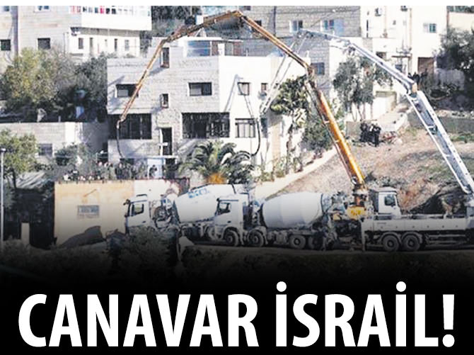 İsrail canavarlığı