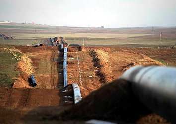 Kerkük'te doğalgaz boru hattı için çalışmalar başladı!