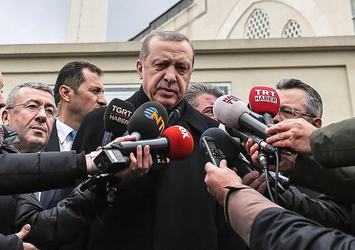 Cumhurbaşkanı Erdoğan: Beşika'da 18 DAEŞ militanı etkisiz hale getirildi