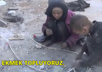 Suriyeli masum çocuklar, açlıktan ölüyor