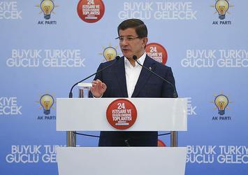 Davutoğlu: Terörle mücadele kararlılıkla sürecek