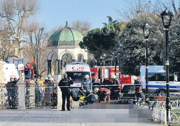 Sultanahmet'te canlı bomba dehşeti